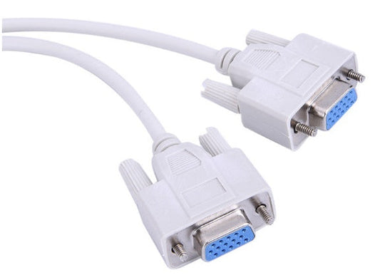 JMT-901962 VGA Splitter Cable - 1 Male to 2 Female for Dual Monitor Setup