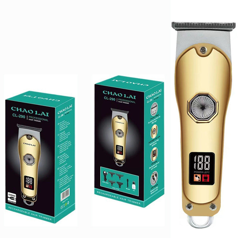 JMT-902026 Cordless Rechargeable Hair Clipper with T-Blade for Precision Cutting and Low Noise Operation