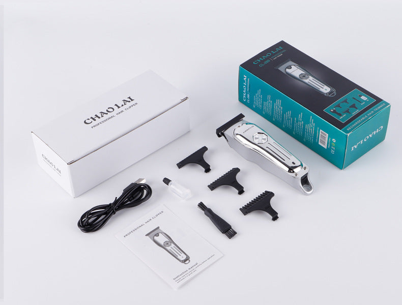 JMT-902026 Cordless Rechargeable Hair Clipper with T-Blade for Precision Cutting and Low Noise Operation