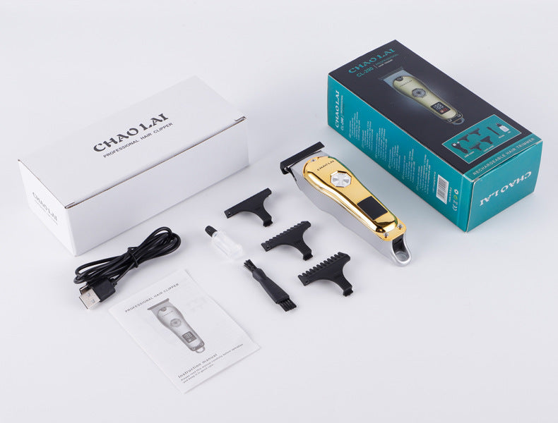 JMT-902026 Cordless Rechargeable Hair Clipper with T-Blade for Precision Cutting and Low Noise Operation