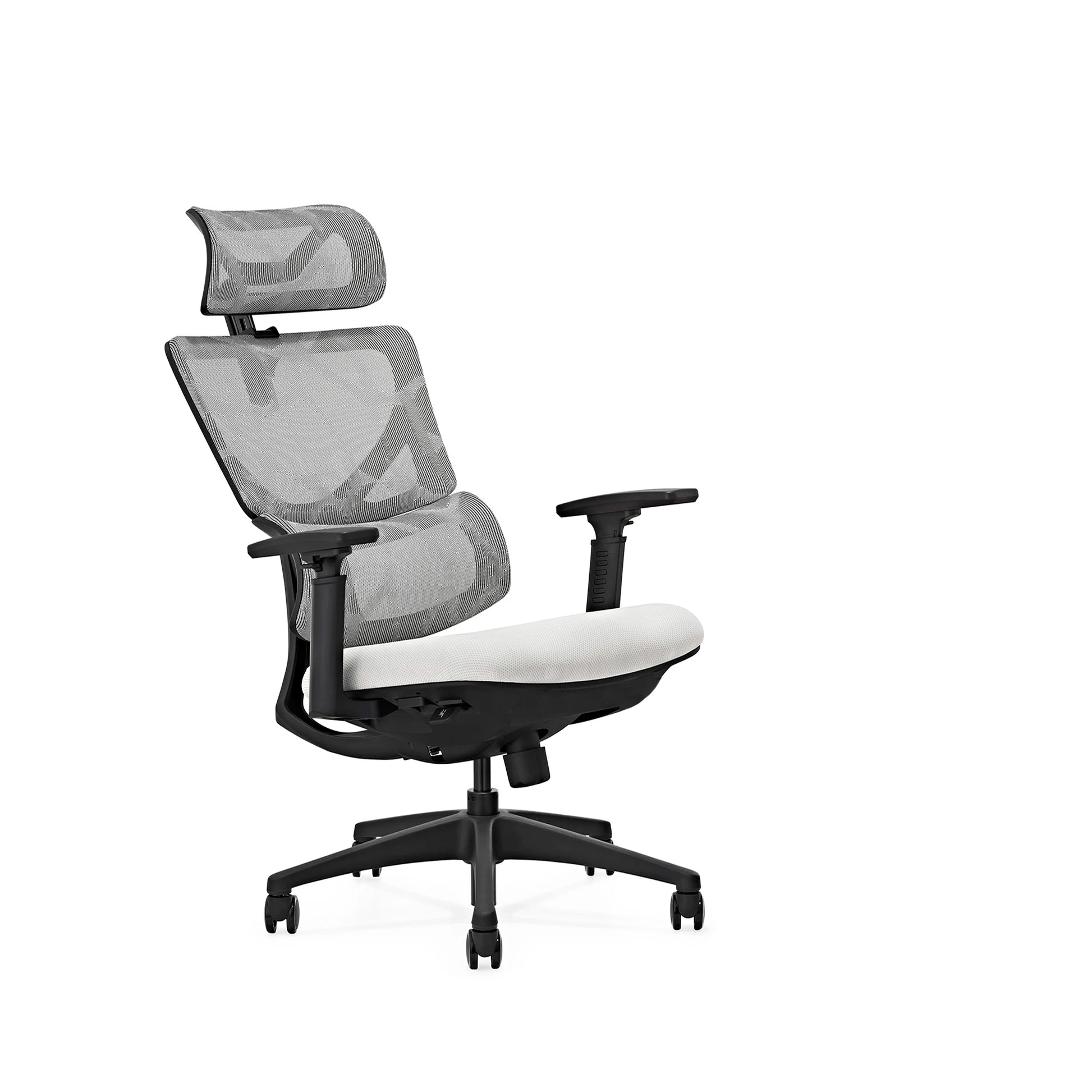 JMT-902538 Ergonomic High-Back Executive Mesh Office Chair with Adjustable 3D Armrests and Swivel Design