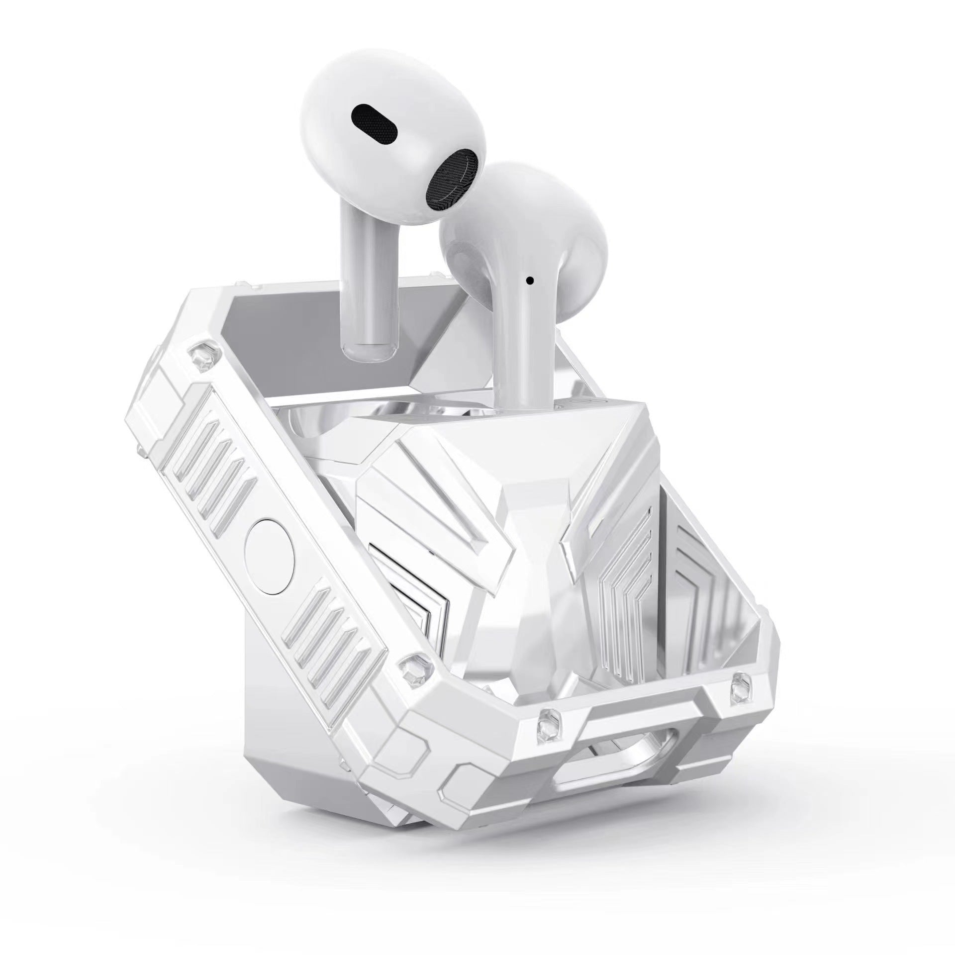 JMT-902602 Wireless Zinc Alloy Bluetooth Headset with Stereo Sound and Voice Control