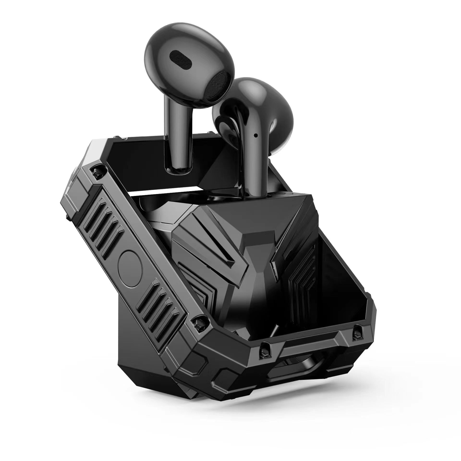 JMT-902602 Wireless Zinc Alloy Bluetooth Headset with Stereo Sound and Voice Control