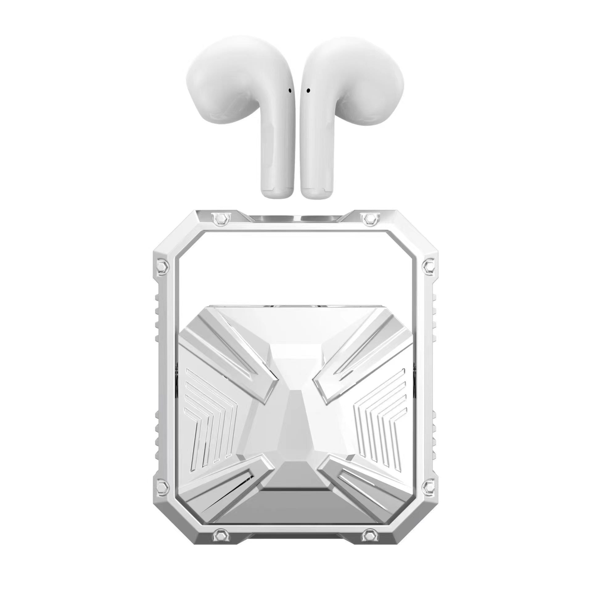 JMT-902602 Wireless Zinc Alloy Bluetooth Headset with Stereo Sound and Voice Control