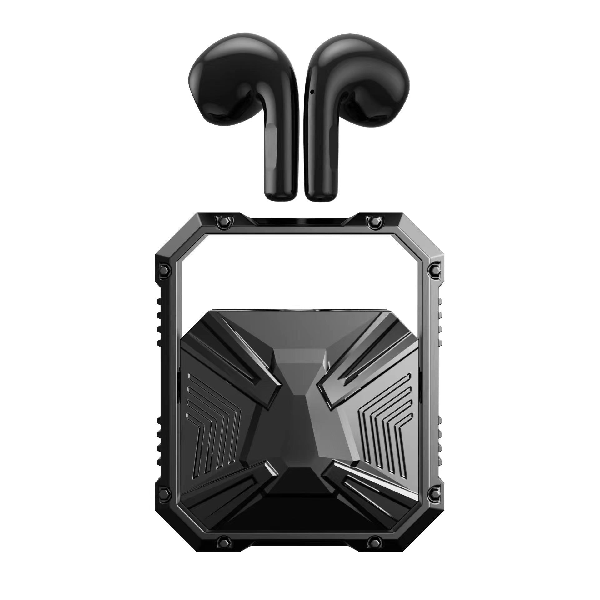 JMT-902602 Wireless Zinc Alloy Bluetooth Headset with Stereo Sound and Voice Control