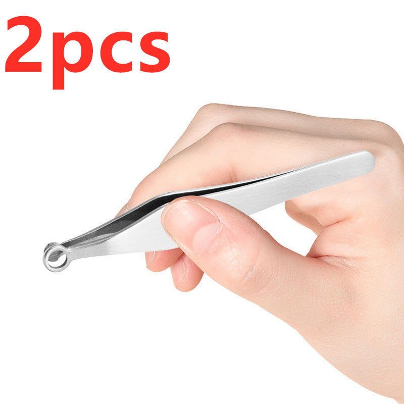 JMT-902922 Stainless Steel Nose Hair and Eyebrow Trimming Scissors with Rounded Design and Comfortable Grip