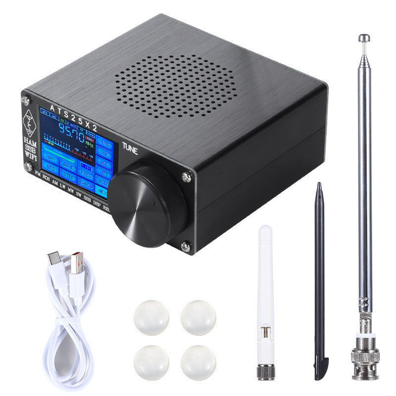JMT-903114 Network WIFI Full Wave Band Frequency Receiver with Touch Screen and Battery Monitoring
