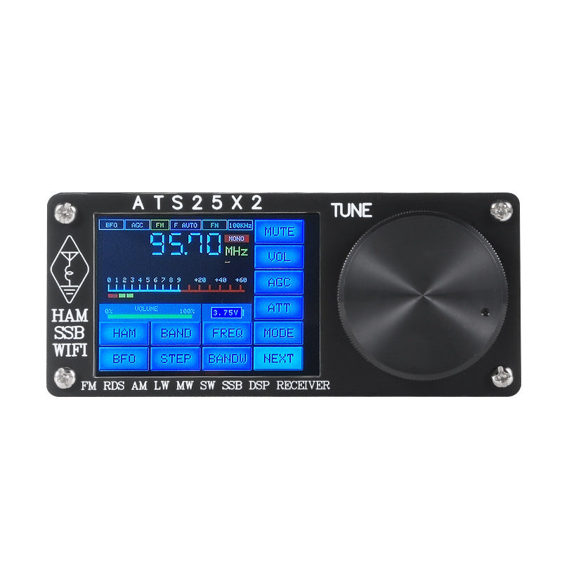JMT-903114 Network WIFI Full Wave Band Frequency Receiver with Touch Screen and Battery Monitoring
