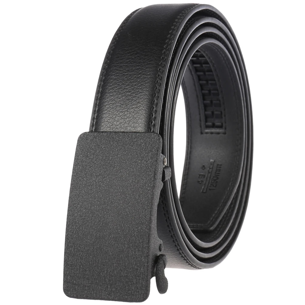 JMT-903690 Three Buckle Men's Casual Belt - Versatile Design for Everyday Wear