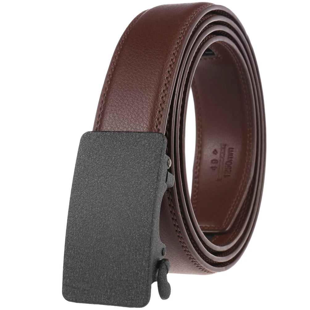JMT-903690 Three Buckle Men's Casual Belt - Versatile Design for Everyday Wear