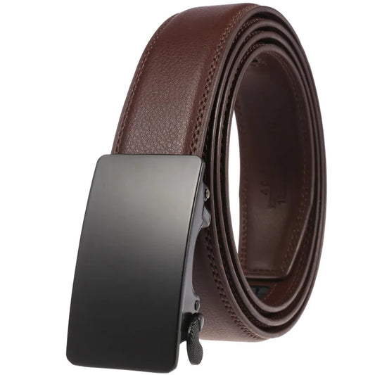 JMT-903690 Three Buckle Men's Casual Belt - Versatile Design for Everyday Wear