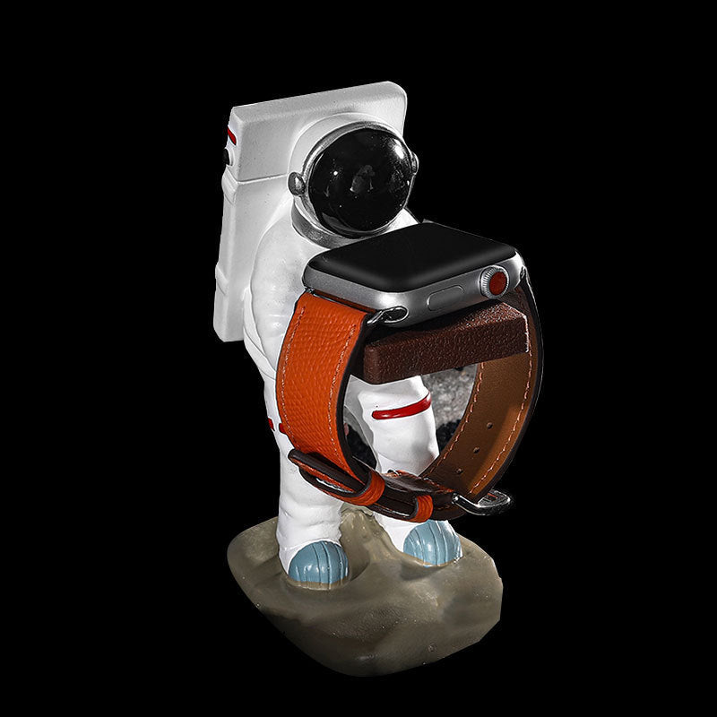 JMT-903946 Astronaut-Themed Resin Watch Holder and Display Stand for Stylish Storage