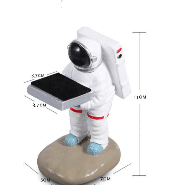 JMT-903946 Astronaut-Themed Resin Watch Holder and Display Stand for Stylish Storage