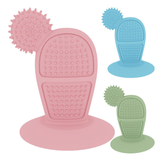 JMT-904074 Cactus Dog Chew Toy - Bite Resistant TPR with Teeth Cleaning Feature