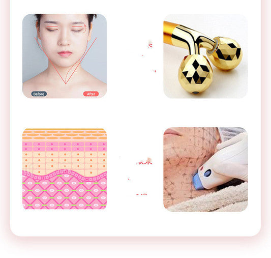 JMT-904074 Graphene Magnetic Nano Heat Lifting Facial Apparatus with Micro-current Massage Technology