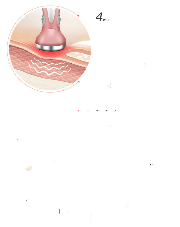 JMT-904074 Graphene Magnetic Nano Heat Lifting Facial Apparatus with Micro-current Massage Technology