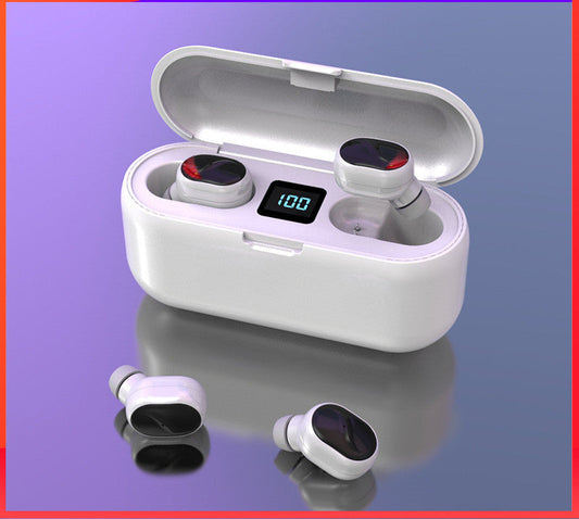 JMT-904074 True Wireless Earbuds with Battery Display, Call Function, Voice Control, and Multi-Point Connection