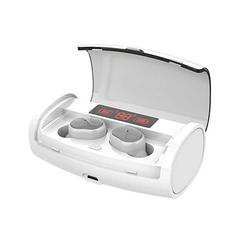 JMT-904074 True Wireless Earbuds with Battery Display, Call Function, Voice Control, and Multi-Point Connection