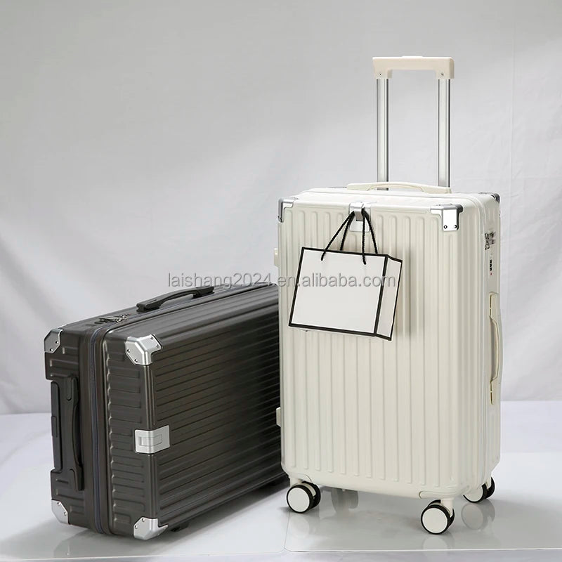 JMT-904138 Custom Lightweight 3-Piece Travel Luggage Set with Wheels and USB Port Lock