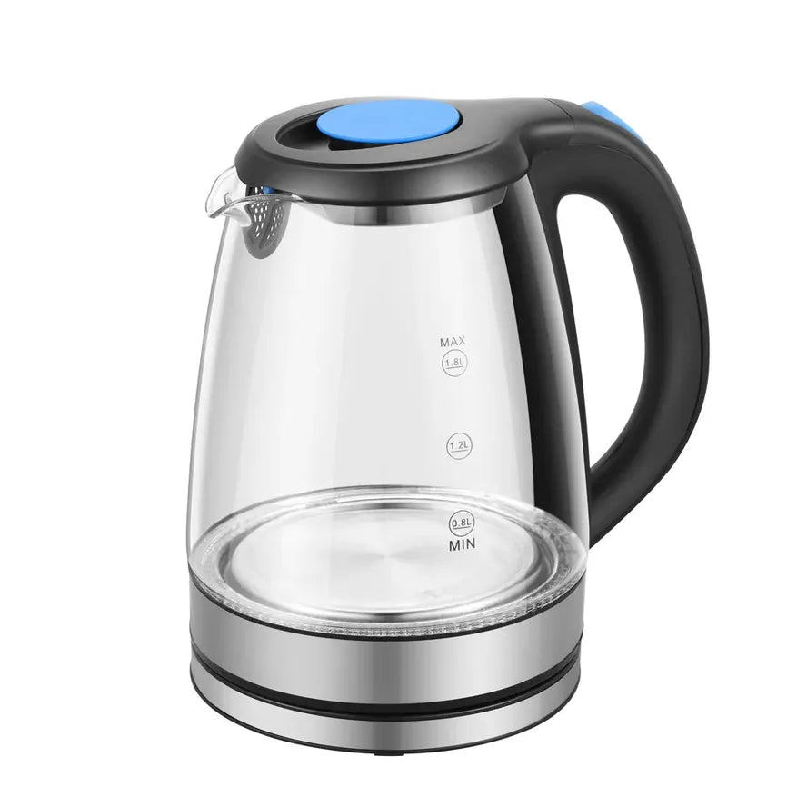 JMT-904202 High Borosilicate Glass Electric Kettle with Temperature Control and Fast Heating Function