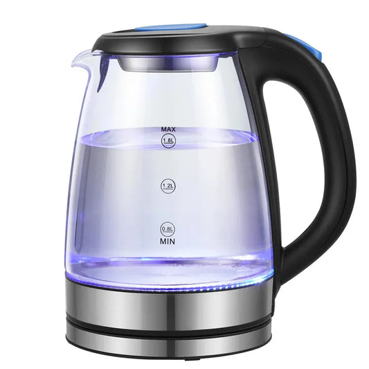 JMT-904202 High Borosilicate Glass Electric Kettle with Temperature Control and Fast Heating Function