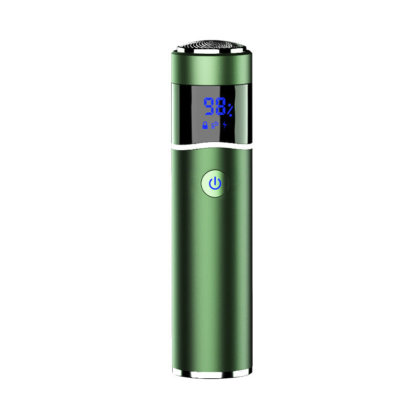 JMT-904330 Portable Rechargeable Electric Shaver for Men with Six-Blade Cutter Head and Metal Body