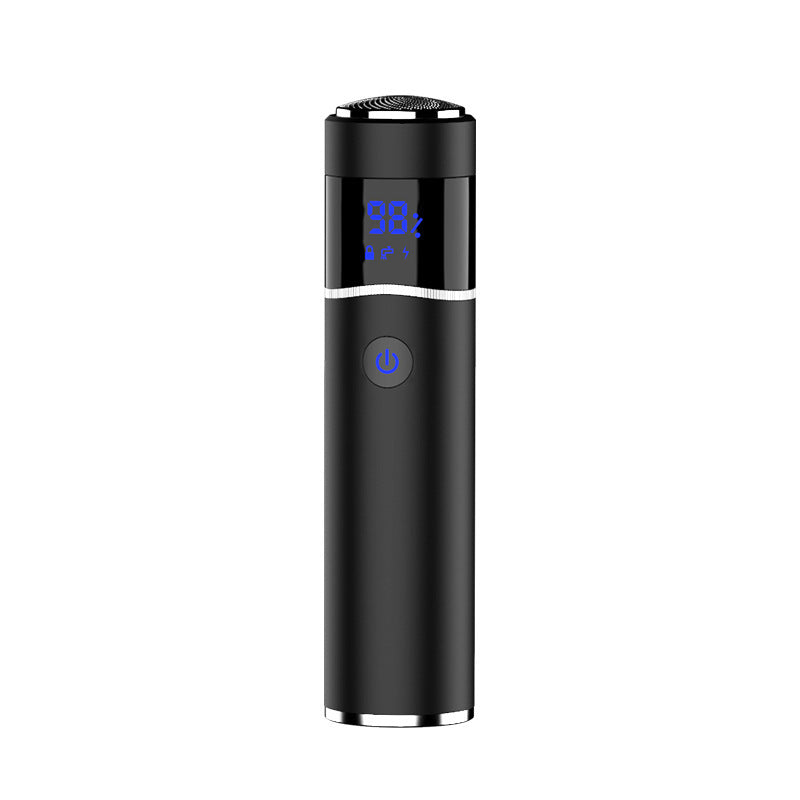 JMT-904330 Portable Rechargeable Electric Shaver for Men with Six-Blade Cutter Head and Metal Body