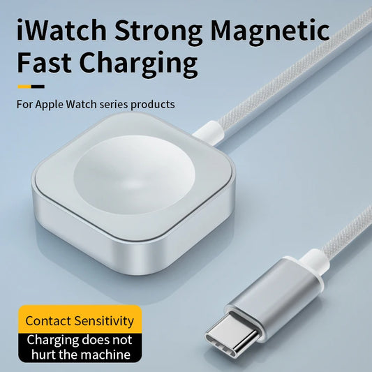 JMT-904906 Magnetic Wireless Quick Charger for Apple Watch Series with USB Type C Connector