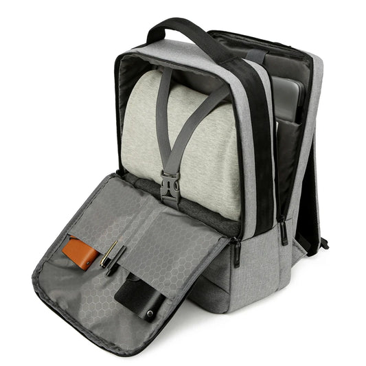 JMT-905418 Durable USB Charging Travel Laptop Backpack with Large Capacity for Office and Outdoor Use