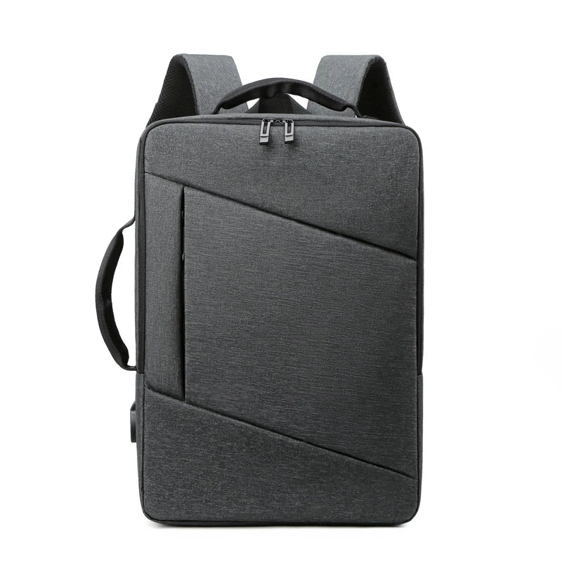 JMT-905418 Durable USB Charging Travel Laptop Backpack with Large Capacity for Office and Outdoor Use