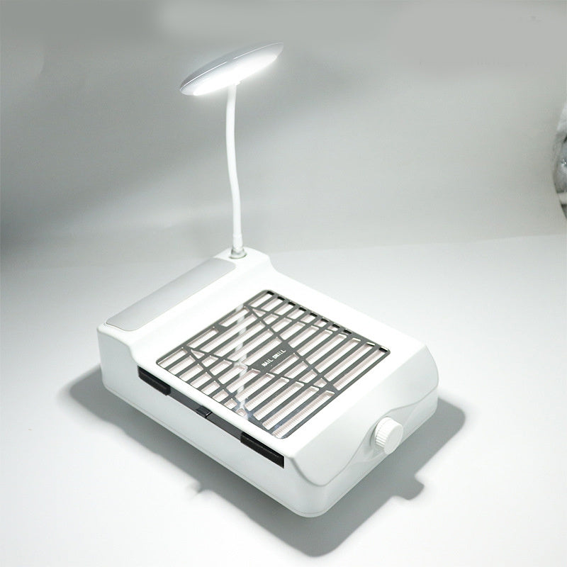 JMT-905546 Rechargeable Nail Vacuum Cleaner with Integrated Fan for Dust-Free Nail Art