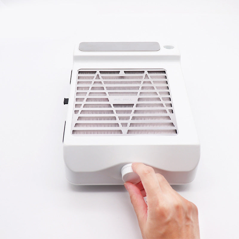 JMT-905546 Rechargeable Nail Vacuum Cleaner with Integrated Fan for Dust-Free Nail Art