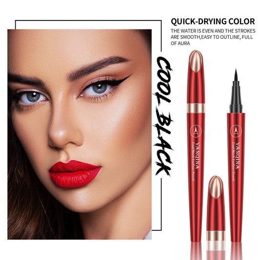 JMT-905674 Black Waterproof Liquid Eyeliner - Smudge-Proof and Long-Lasting Makeup Solution