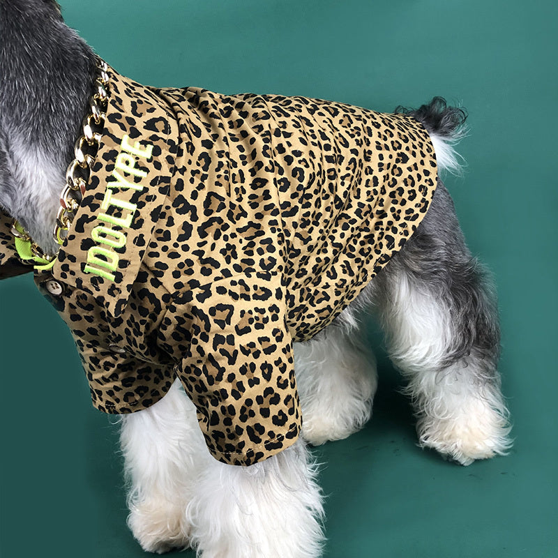 JMT-905866 Striped Cotton School Uniform Shirt for Small Dogs - Sizes S to XXL Available