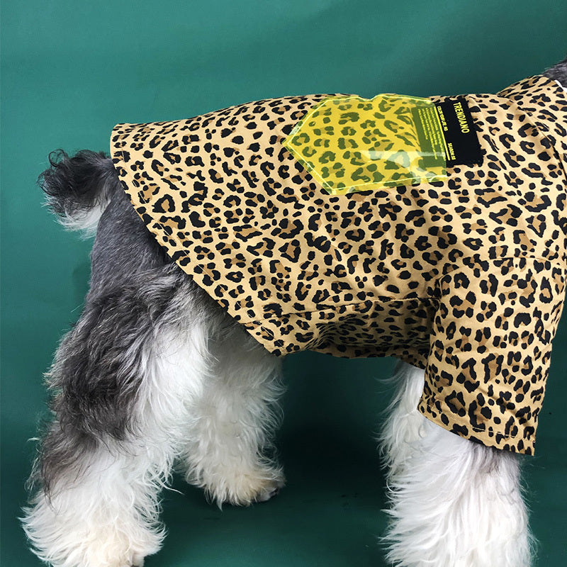 JMT-905866 Striped Cotton School Uniform Shirt for Small Dogs - Sizes S to XXL Available