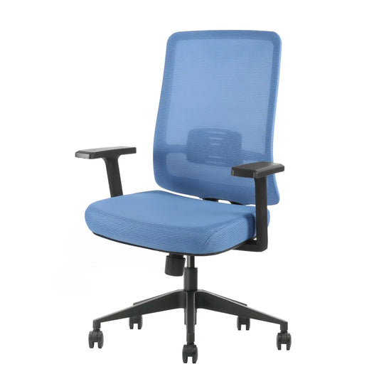 JMT-905994 Ergonomic Modern Swivel Office Chair with Mesh Backrest and Lumbar Support for Comfortable Computer Use