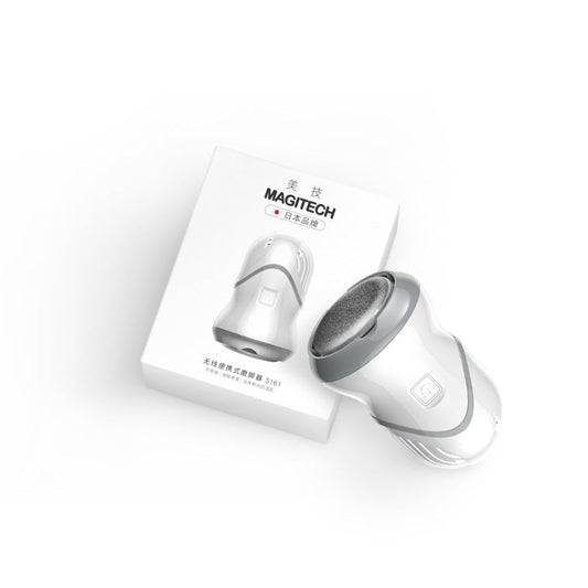 JMT-906378 Portable Wireless Electric Foot Grinder with Coarse and Fine Sand Grinding Heads, 50-Minute Battery Life