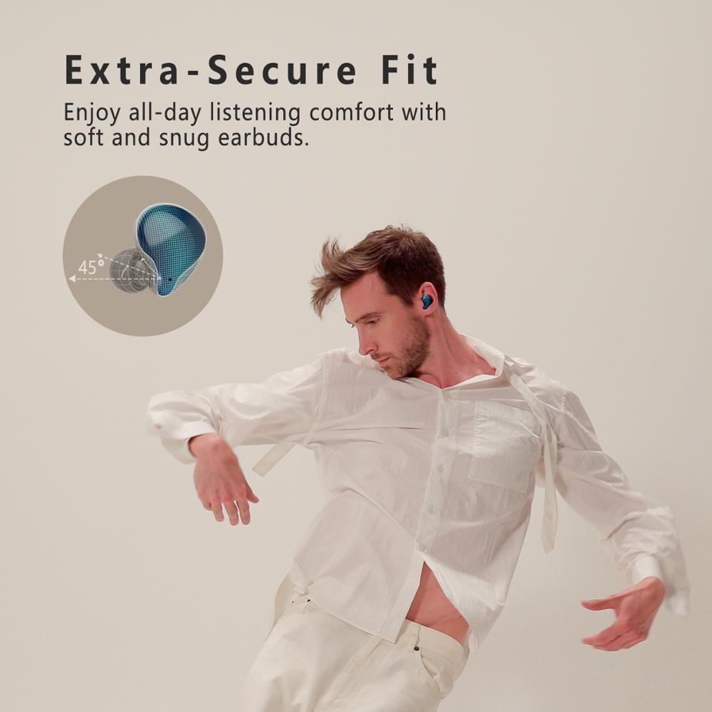 JMT-906378 T33TWS Wireless Bluetooth Sports Headset with Charging Case