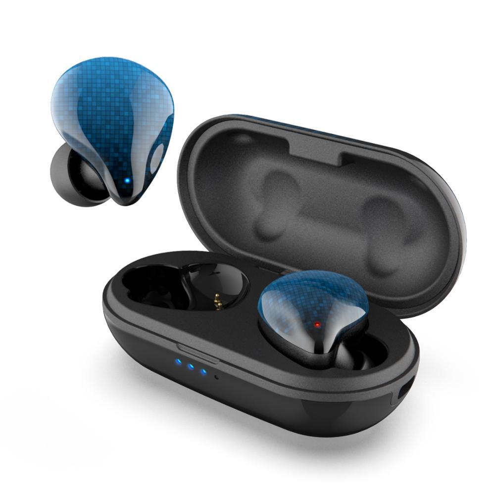 JMT-906378 T33TWS Wireless Bluetooth Sports Headset with Charging Case