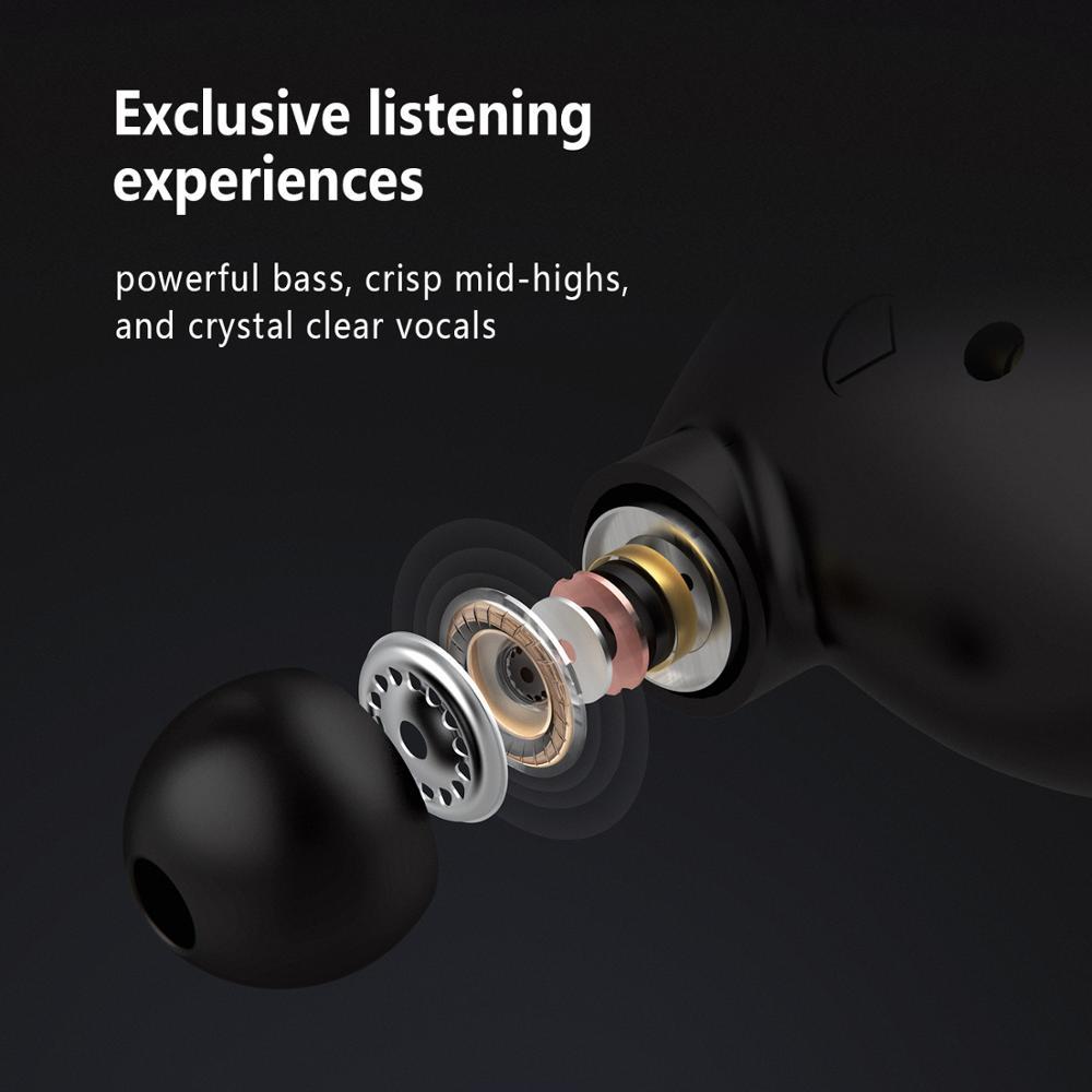 JMT-906378 T33TWS Wireless Bluetooth Sports Headset with Charging Case