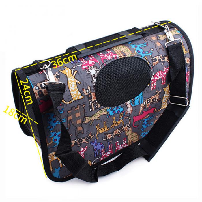 JMT-906634 Multifunctional Oxford Cloth Pet Carrier Bag for Travel and Outdoor Use