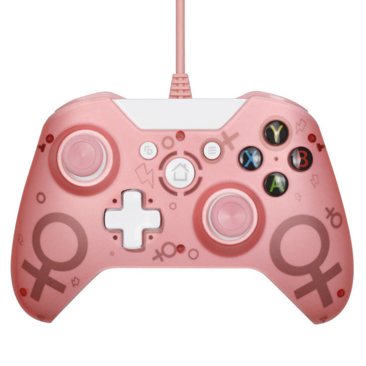 JMT-906698 Wired Game Controller for Xbox One and PC with 2M Cable and Enhanced Button Layout
