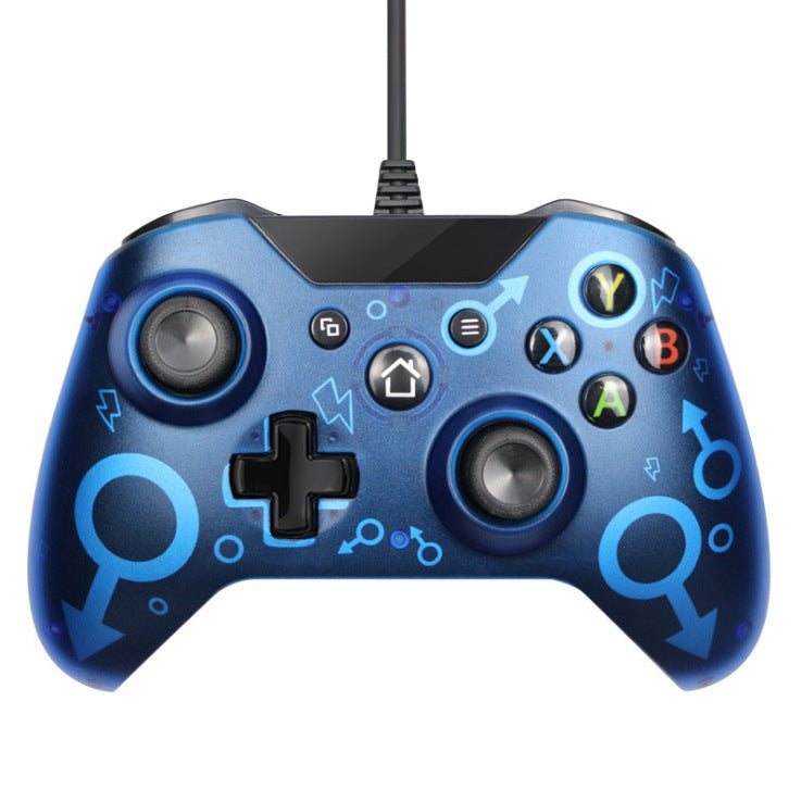 JMT-906698 Wired Game Controller for Xbox One and PC with 2M Cable and Enhanced Button Layout