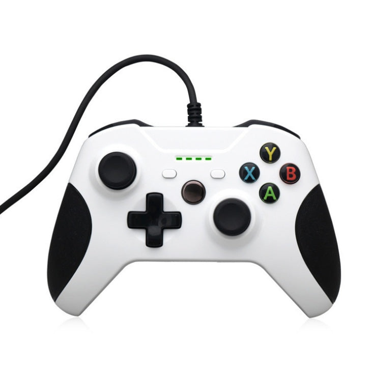 JMT-906698 Wired Game Controller for Xbox One and PC with 2M Cable and Enhanced Button Layout