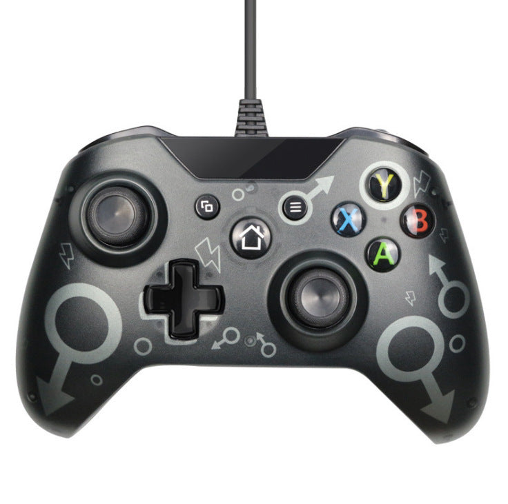JMT-906698 Wired Game Controller for Xbox One and PC with 2M Cable and Enhanced Button Layout