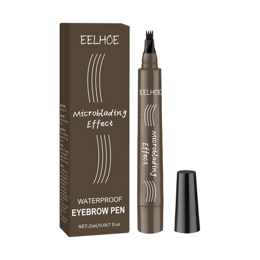 JMT-906826 Waterproof Eyebrow Pencil for Natural Volume and Shape - Multi-Color, Sweatproof Formula