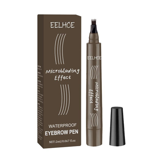 JMT-906826 Waterproof Eyebrow Pencil for Natural Volume and Shape - Multi-Color, Sweatproof Formula