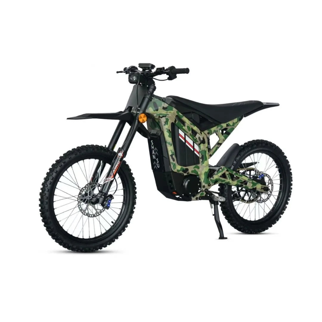 JMT-907146 60V 2000W Electric Dirt Bike with 72V 5000W and 6000W Motor Options, 40AH Battery , Top Speed 27.9 mph