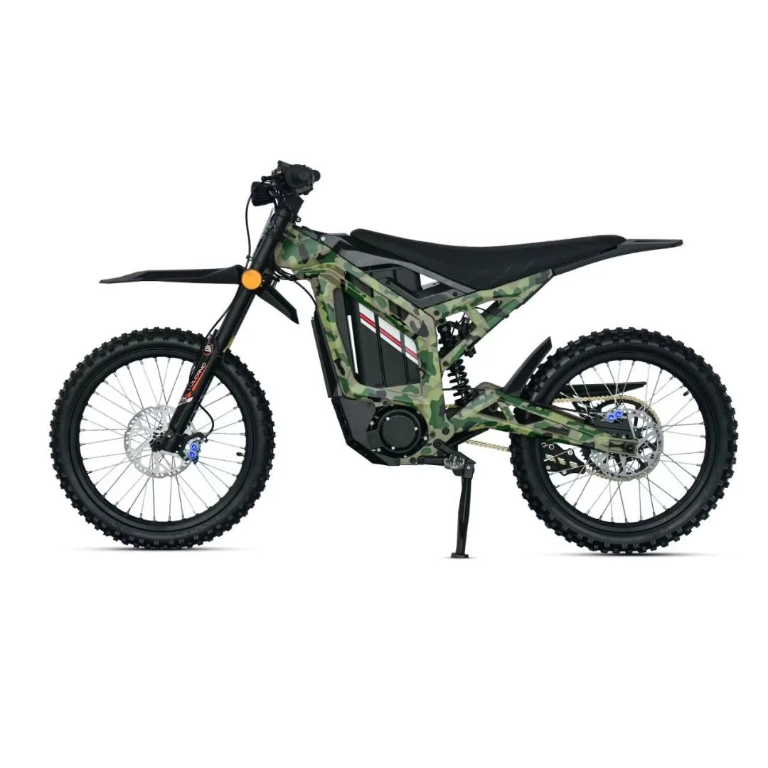 JMT-907146 60V 2000W Electric Dirt Bike with 72V 5000W and 6000W Motor Options, 40AH Battery , Top Speed 27.9 mph