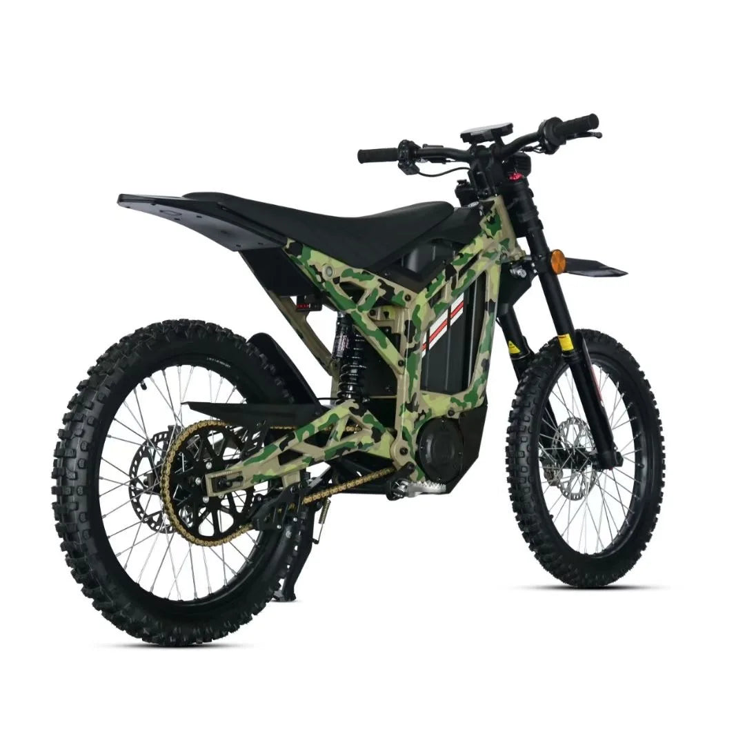 JMT-907146 60V 2000W Electric Dirt Bike with 72V 5000W and 6000W Motor Options, 40AH Battery , Top Speed 27.9 mph